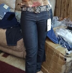 Women's Dark Blue Jeans